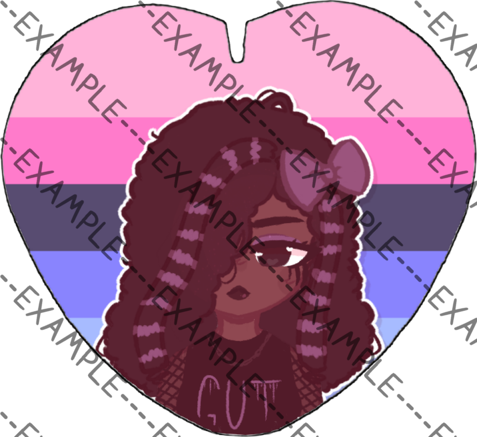 Ebony Mavis Pride Pins (Dmitri)