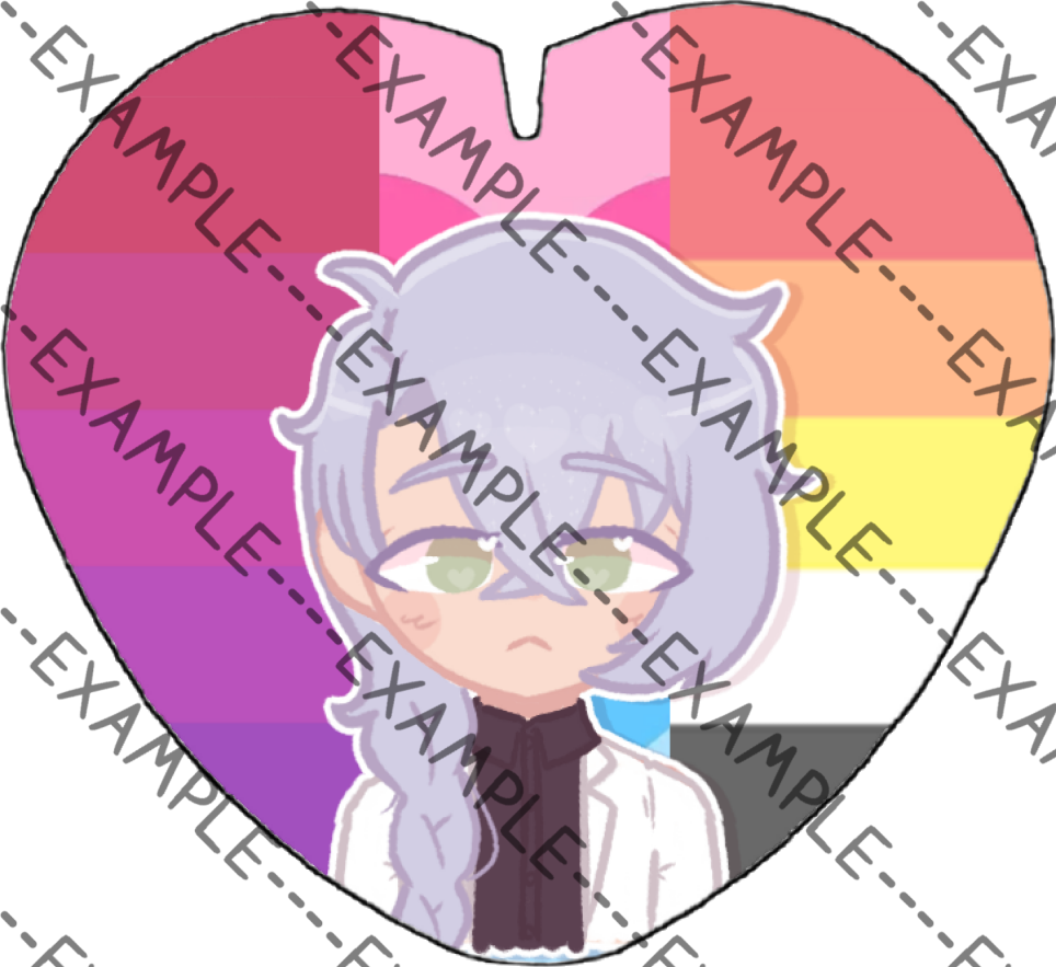Bartholomew Lien Pride Pins (MYatA)