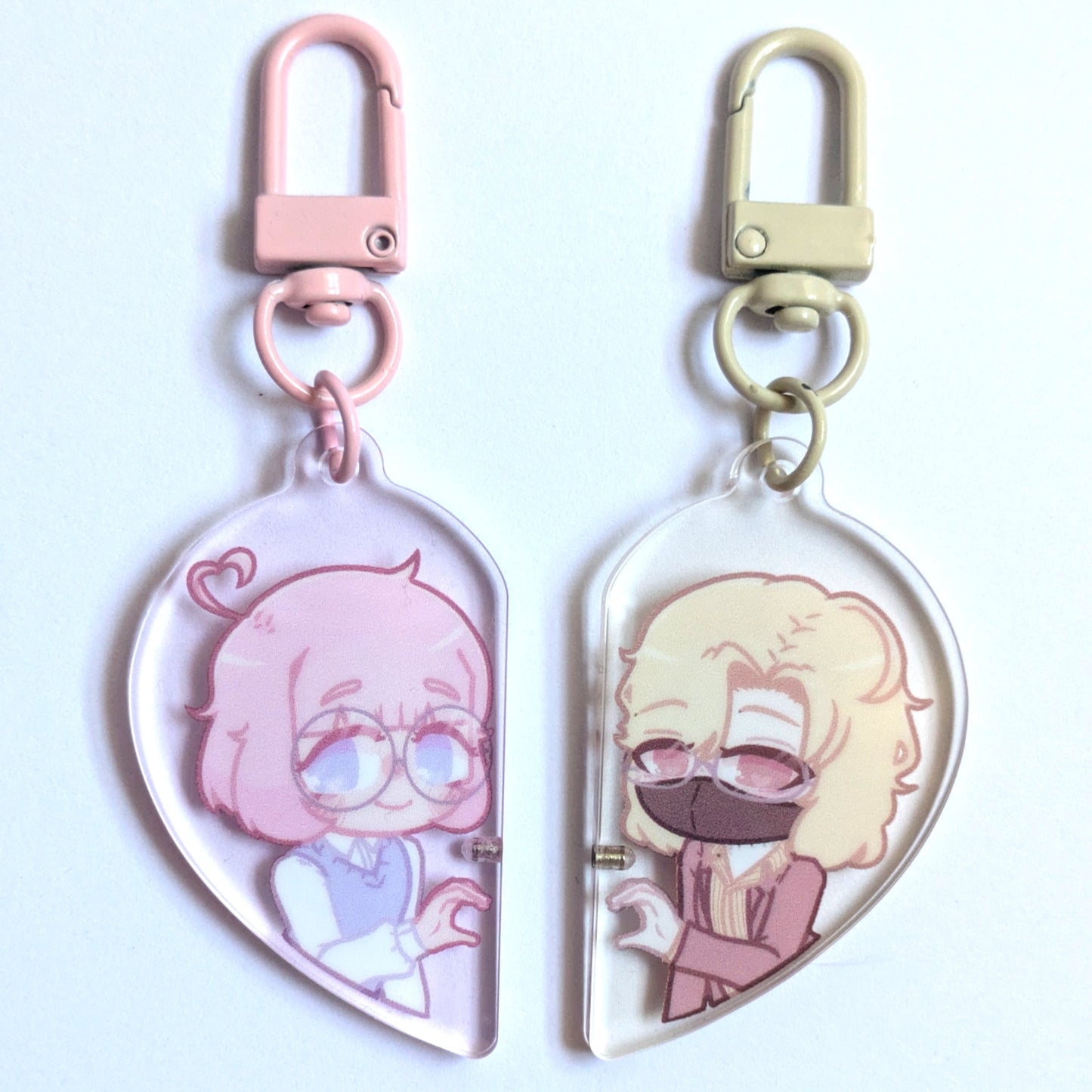 Saber x Icarus Buttons/Keychains (ObsessILY)