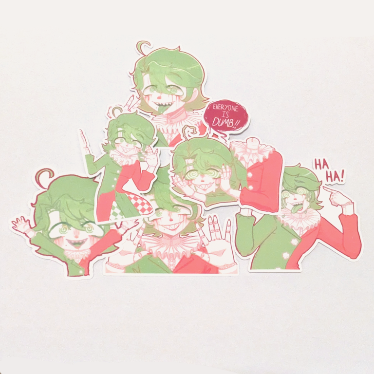 Hemlock 6pcs Stickers (Hots for Hell)