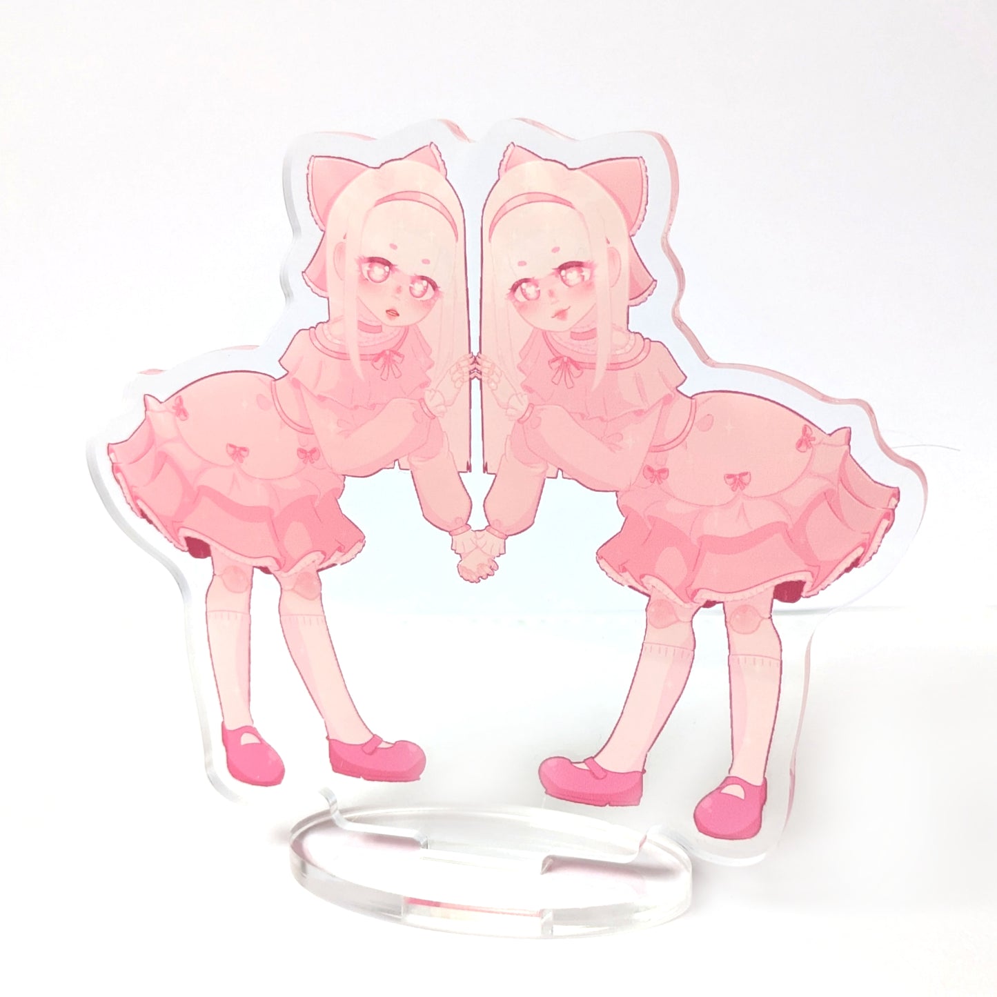 Peach & Pearl Acrylic Standee
