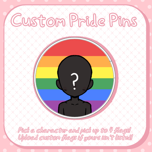Custom Pride Buttons