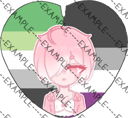 Valentine Brookes Pride Pins (Dmitri)