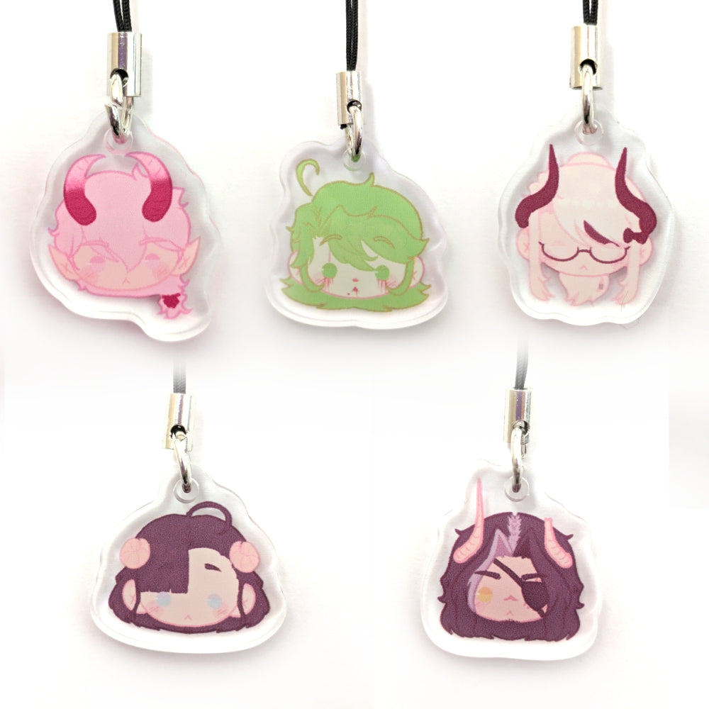 Hots for Hell Phone Charms