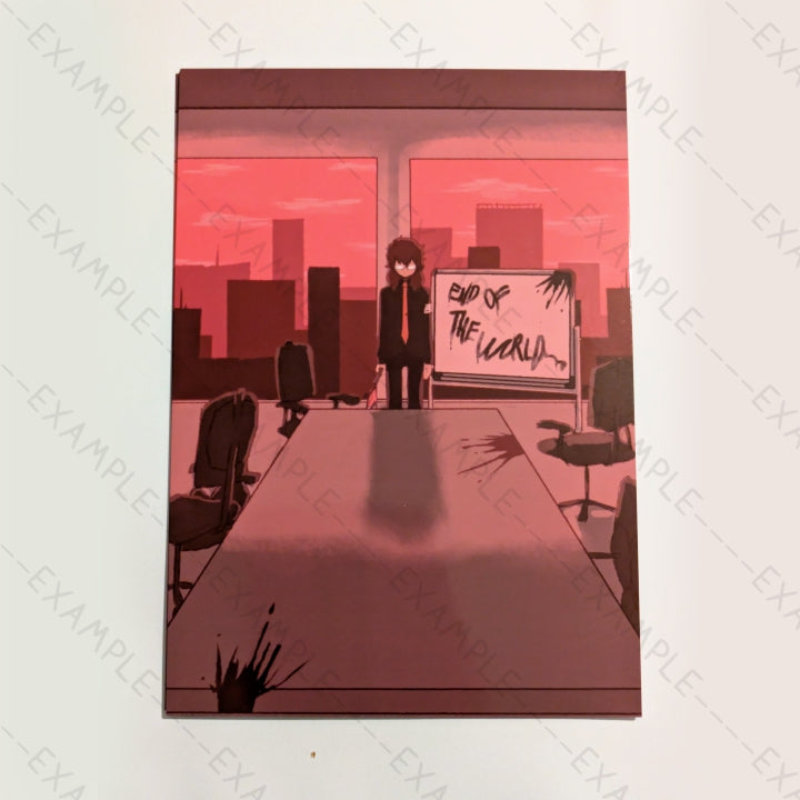 James Carnell "End of the World" A5 Print (MYatA)