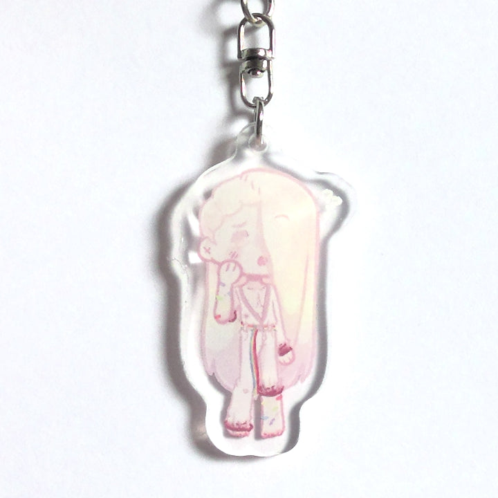 Rainbows Chibi Keychain