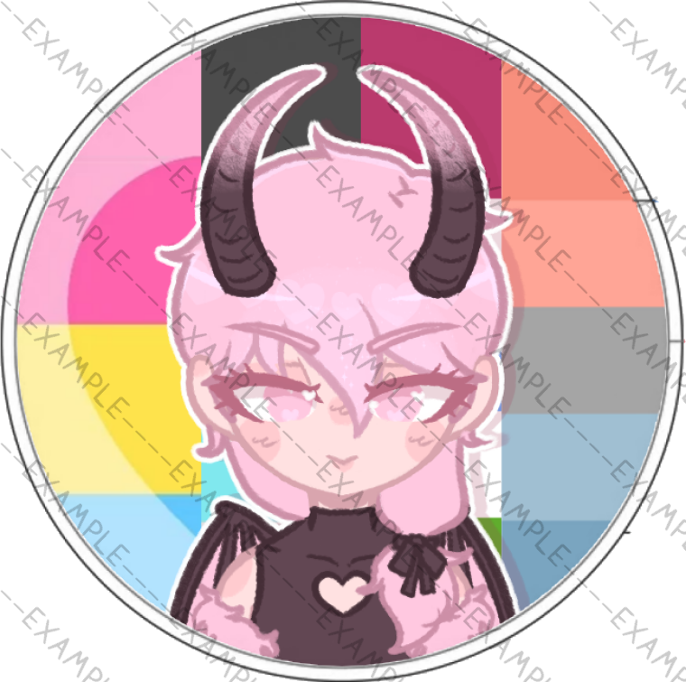 Trigger Pride Pins (Hots for Hell)