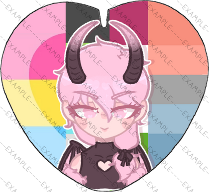 Trigger Pride Pins (Hots for Hell)