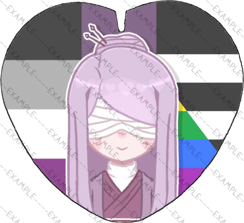 Quartz Pride Pins (Dmitri)