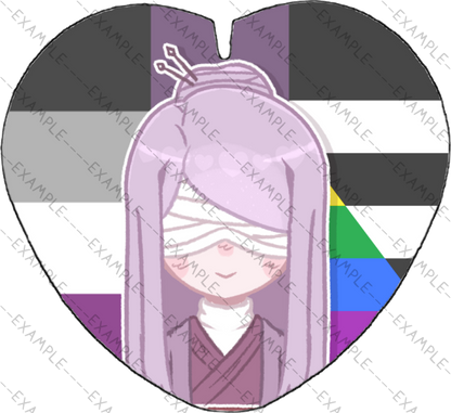 Quartz Pride Pins (Dmitri)