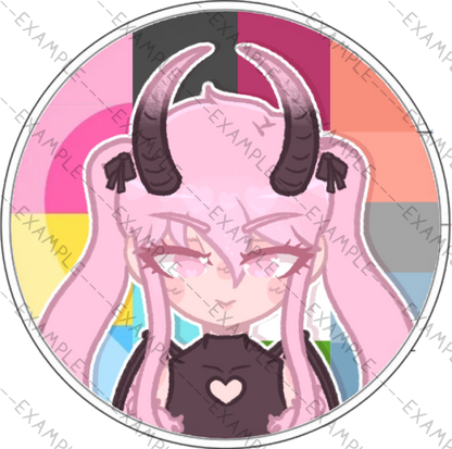 Trigger Pride Pins (Hots for Hell)