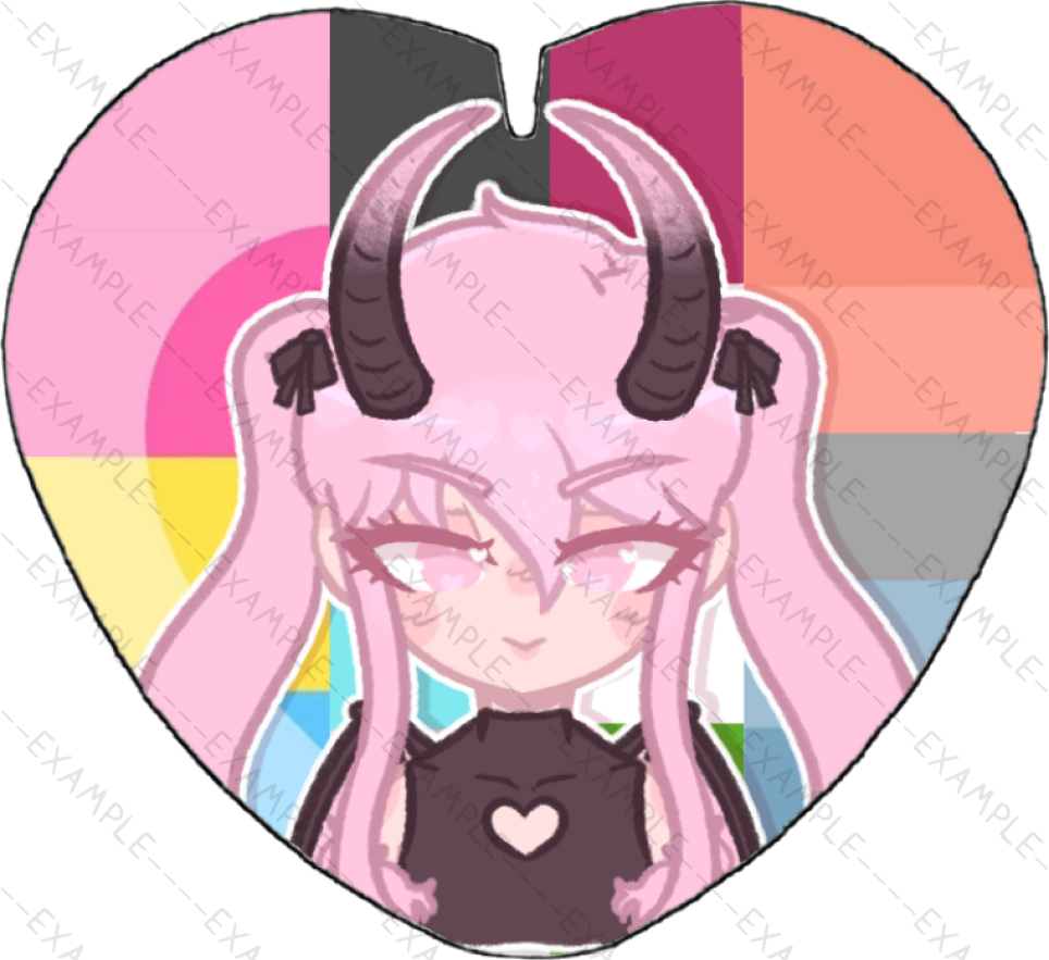 Trigger Pride Pins (Hots for Hell)
