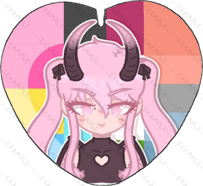 Trigger Pride Pins (Hots for Hell)