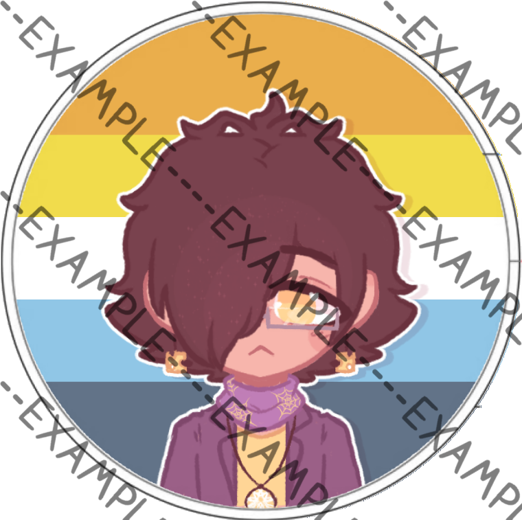 Feta Brie Pride Pins (Dmitri)