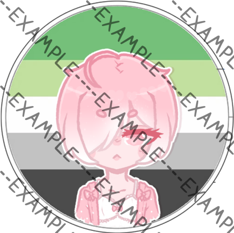 Valentine Brookes Pride Pins (Dmitri)