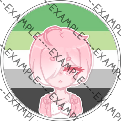 Valentine Brookes Pride Pins (Dmitri)