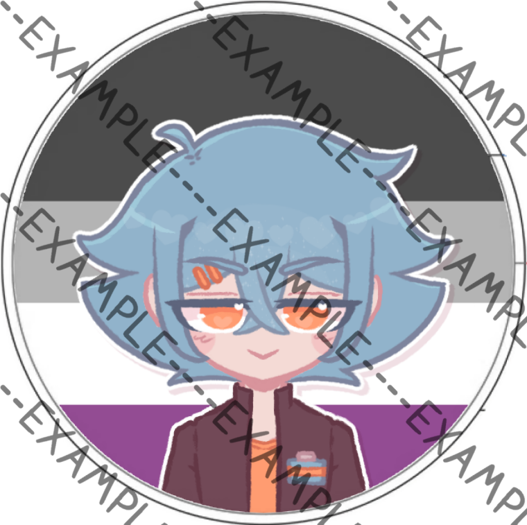 Toyoda Sora Pride Pins (Frostbitten)