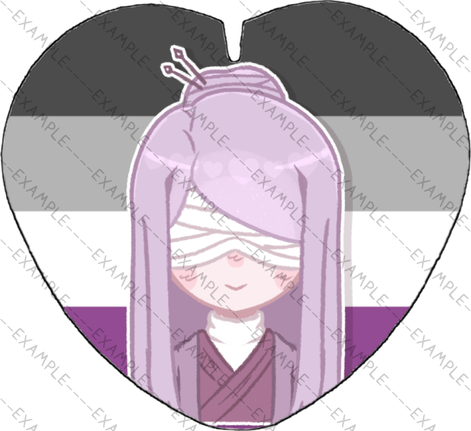 Quartz Pride Pins (Dmitri)