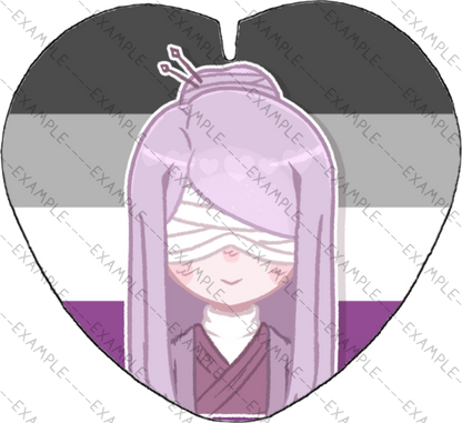 Quartz Pride Pins (Dmitri)