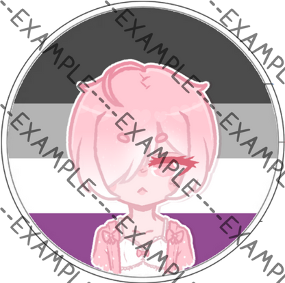 Valentine Brookes Pride Pins (Dmitri)