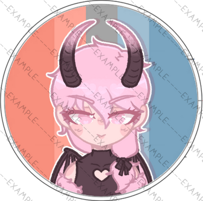 Trigger Pride Pins (Hots for Hell)