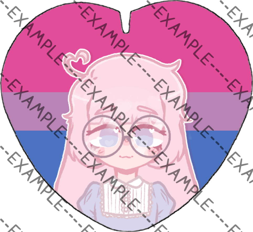 Saber Evans Pride Pins (ObsessILY)