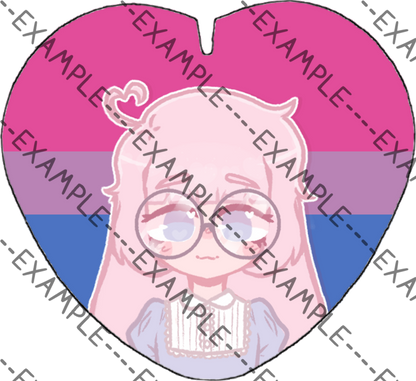 Saber Evans Pride Pins (ObsessILY)