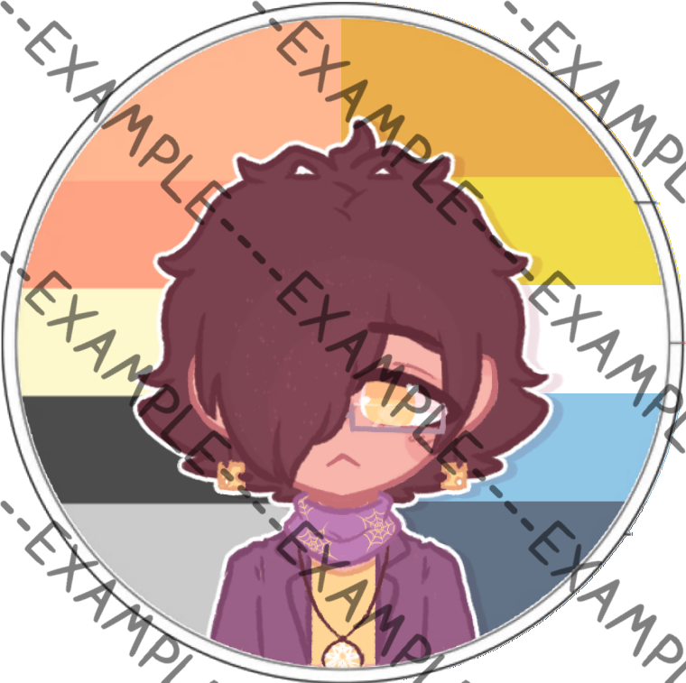 Feta Brie Pride Pins (Dmitri)