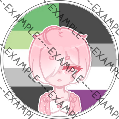 Valentine Brookes Pride Pins (Dmitri)