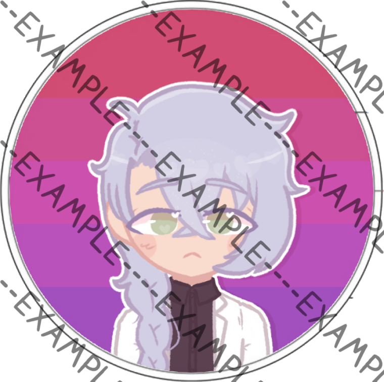 Bartholomew Lien Pride Pins (MYatA)