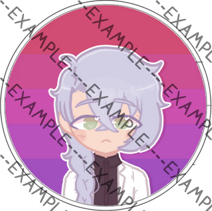 Bartholomew Lien Pride Pins (MYatA)