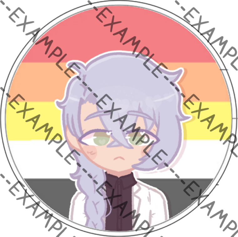Bartholomew Lien Pride Pins (MYatA)