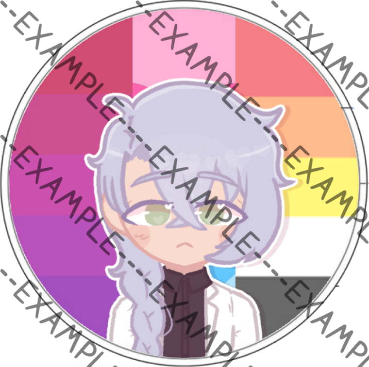 Bartholomew Lien Pride Pins (MYatA)
