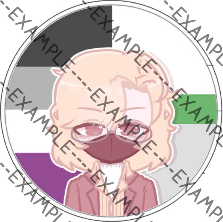 Icarus Andrews Pride Pins (ObsessILY)