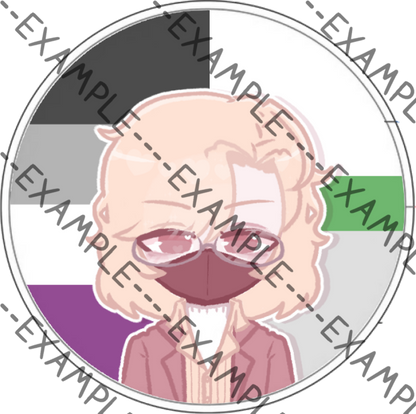 Icarus Andrews Pride Pins (ObsessILY)