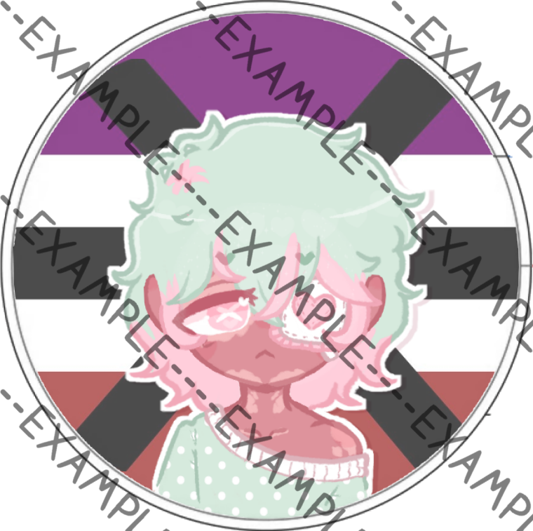 Tourmaline Pride Pins (Dmitri)