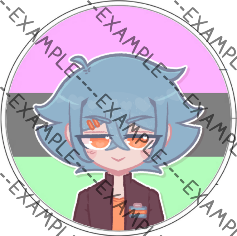 Toyoda Sora Pride Pins (Frostbitten)