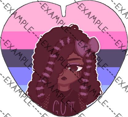 Ebony Mavis Pride Pins (Dmitri)