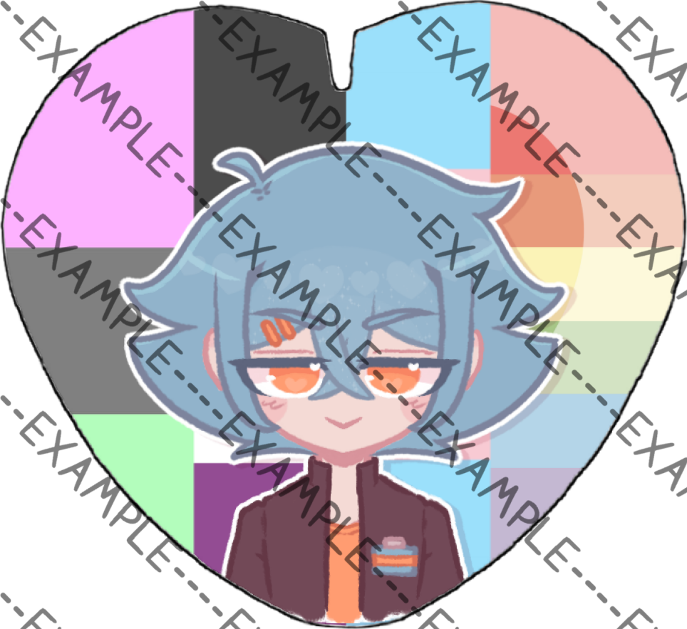 Toyoda Sora Pride Pins (Frostbitten)