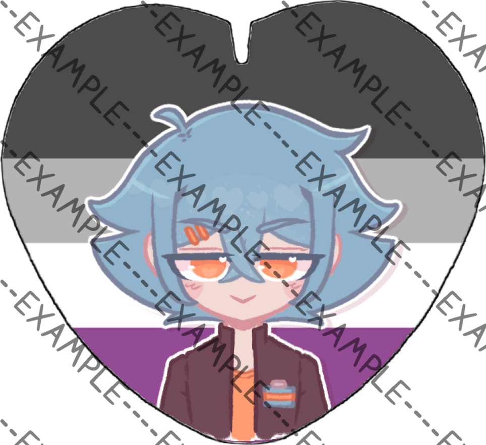 Toyoda Sora Pride Pins (Frostbitten)