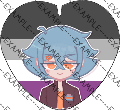 Toyoda Sora Pride Pins (Frostbitten)