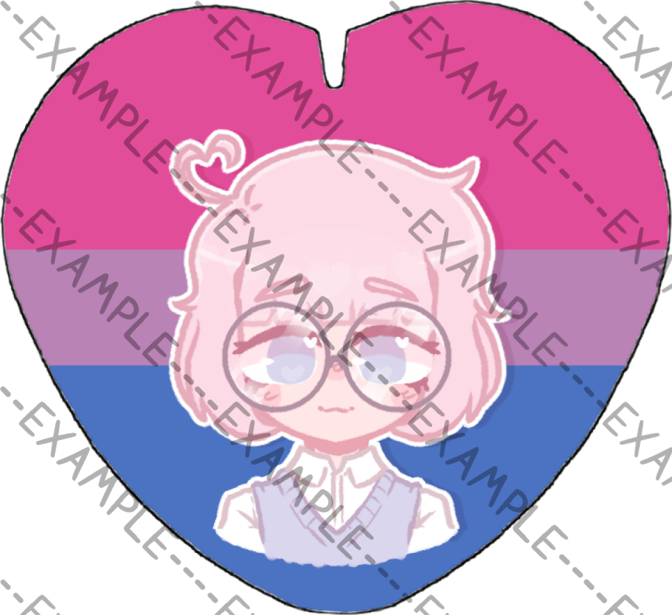 Saber Evans Pride Pins (ObsessILY)