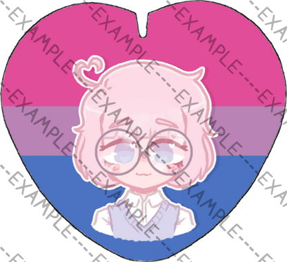 Saber Evans Pride Pins (ObsessILY)