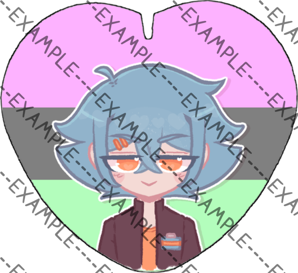 Toyoda Sora Pride Pins (Frostbitten)
