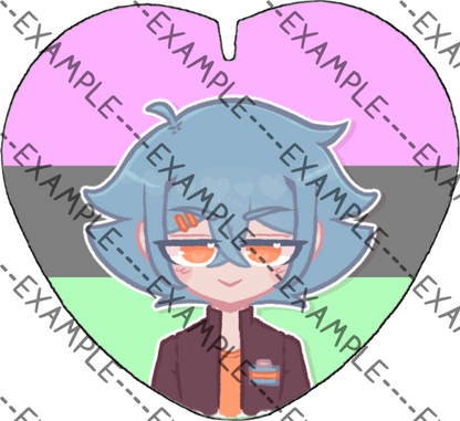 Toyoda Sora Pride Pins (Frostbitten)