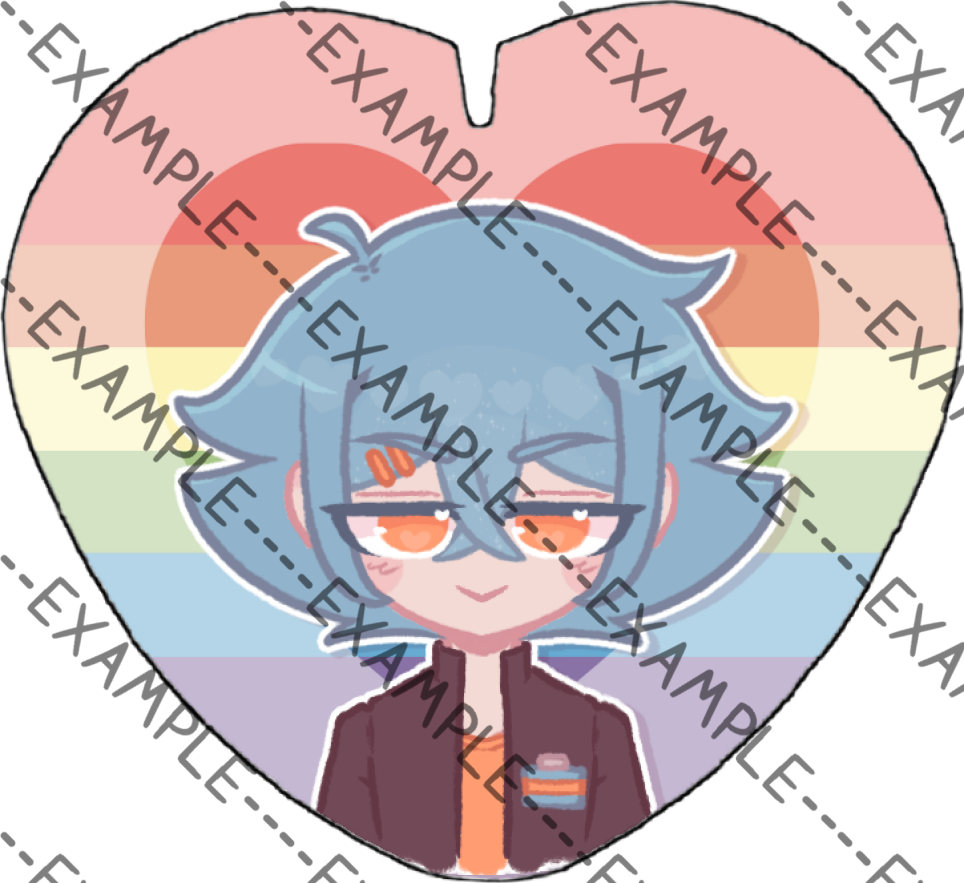 Toyoda Sora Pride Pins (Frostbitten)
