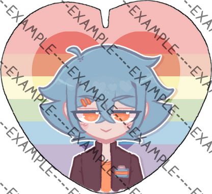 Toyoda Sora Pride Pins (Frostbitten)