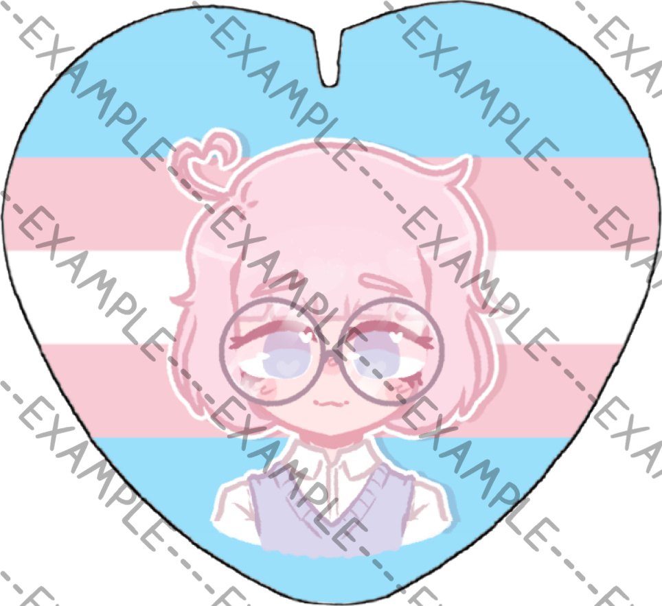 Saber Evans Pride Pins (ObsessILY)