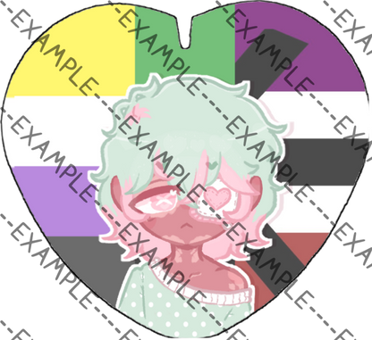 Tourmaline Pride Pins (Dmitri)