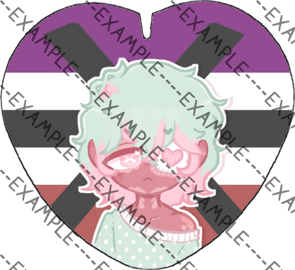 Tourmaline Pride Pins (Dmitri)